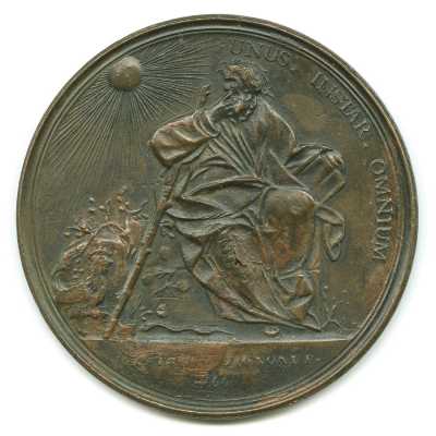 Gaetano Pignoni, medaglia dedicata a Jacopo Bartolomeo Beccari, rovescio, 1766