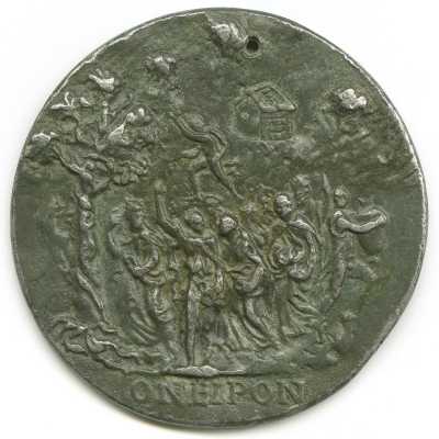 Unknown, Medal with portrait of Girolamo Cardano, reverse, [1544]