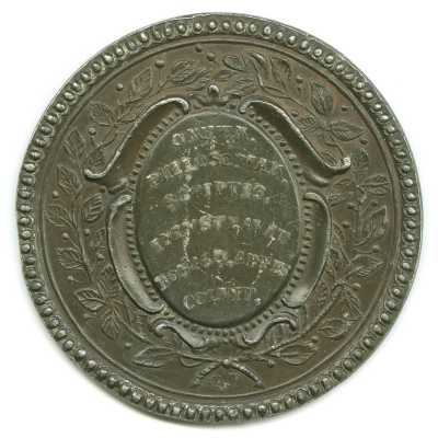 Gaetano Pignoni, Medal commemorating Jacopo Bartolomeo Beccari, reverse, 1766