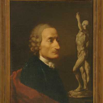 Ercole Lelli, Self-portrait, mid 18th century