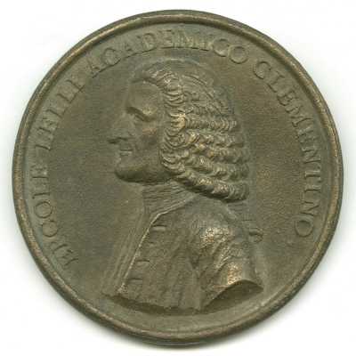 Unknown, Medal commemorating Ercole Lelli, obverse, [1746?]