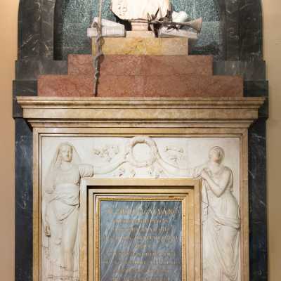 Unknown, Monument dedicated to Luigi Galvani, between the end of 18th and early-19th century